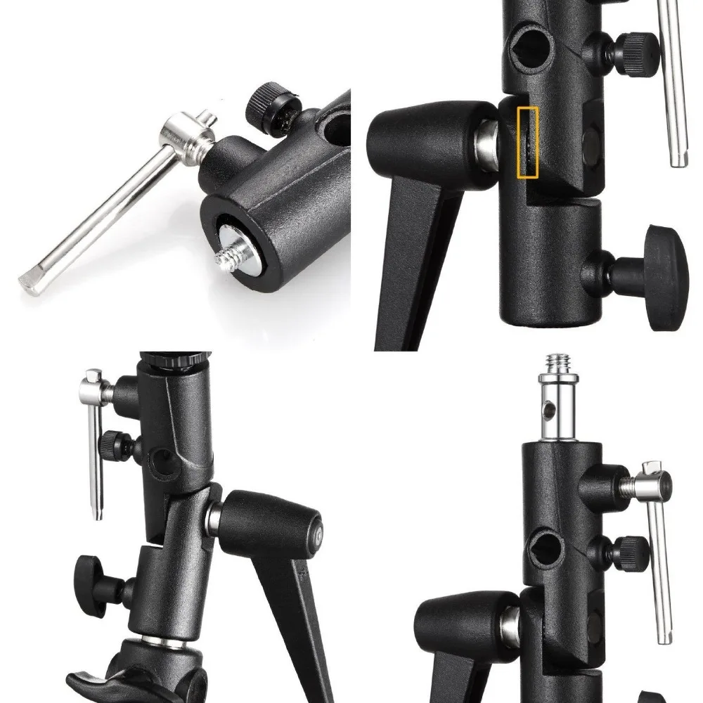Flash Shoe Umbrella Holder Light Stand Bracket Adapter S-050 NEW