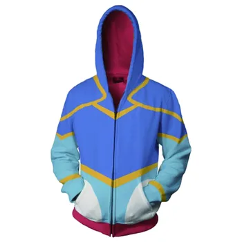 

Voltron: Defender of the Universe Hoodie Princess Aura Zipper Up Hooded Hoodie