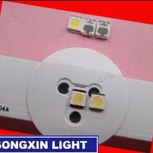 100 шт. для оригинального LG светодиодный ЖК-Телевизор задний светильник лампа бусины объектив 1 Вт 3 в 3528 2835 холодный белый светильник из бисера