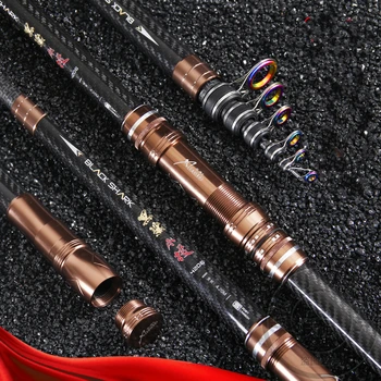 

Super Hard Fishing Rod Super Short Distance Throwing Rod Telescopic Fishing Pole 2.4/2.7/3.0/3.6/3.9/4.2/4.5M Fishing Tackle