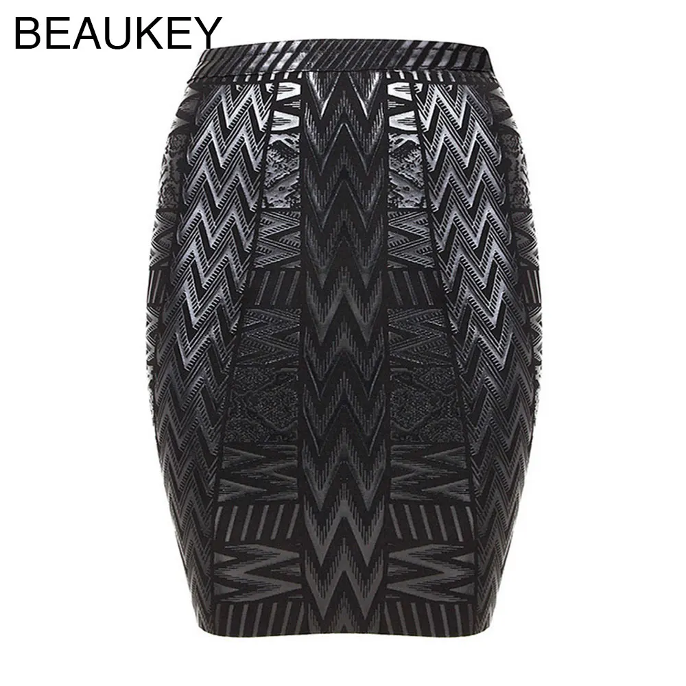 bandage skirt black