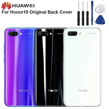 

Huawei Original Back Battery Glass Cover Door Housing For Huawei Honor 10 Honor10 5.84" Honor10 Back Rear Glass Case