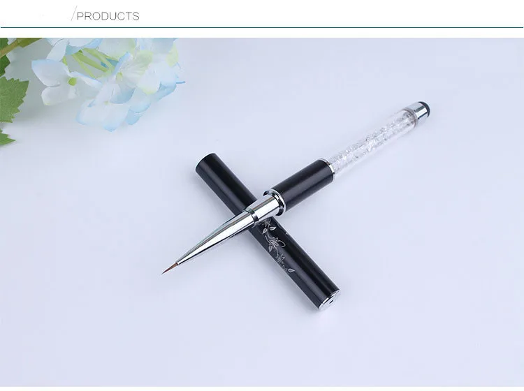 Дизайн ногтей Дизайн Кисточки спираль гелевая ручка подсказки для ногтей Кисточки T Профессиональные удобные Маникюр Инструмент p33