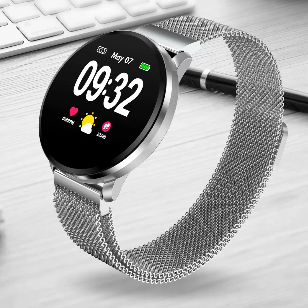 

CF68 Smart Watch Men IP67 Waterproof Full Screen Touch Activity Fitness Tracker Heart Rate Monitor Women Sports Smartwatch
