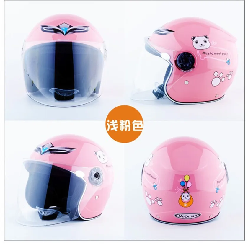 Милый детский удобный шлем безопасности для мотоцикла Capacete мотокросса шлемы Детский велосипедный шлем