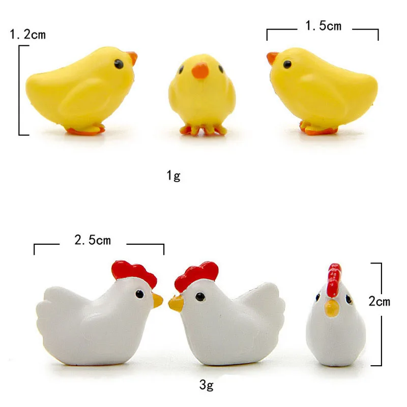 BESPORTBLE 30 Stuks Micro Landschap Kleine Gele Kip Kuiken Landschap BESPORTBLE 30 Stuks Micro Landschap Kleine Gele Kip Kuiken Landschap