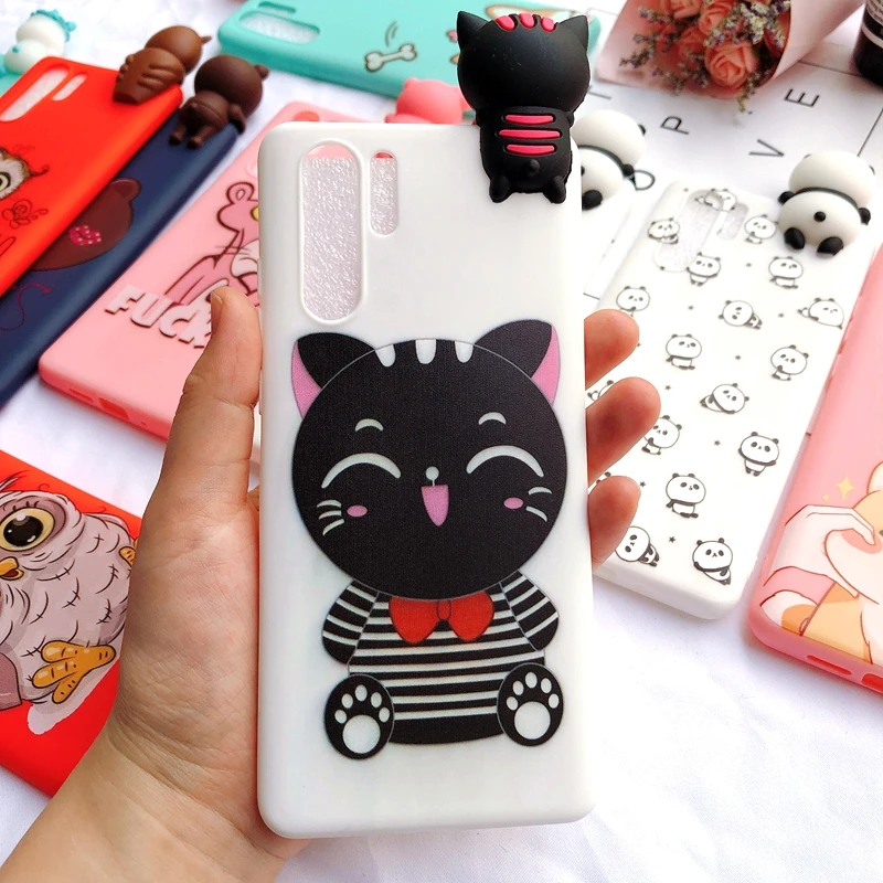 P30 Pro Чехол для Etui huawei P30 Pro Чехол 3D Kawaii панда Единорог силиконовый чехол для Funda huawei P30 Lite P30Pro чехол для телефона - Цвет: 9