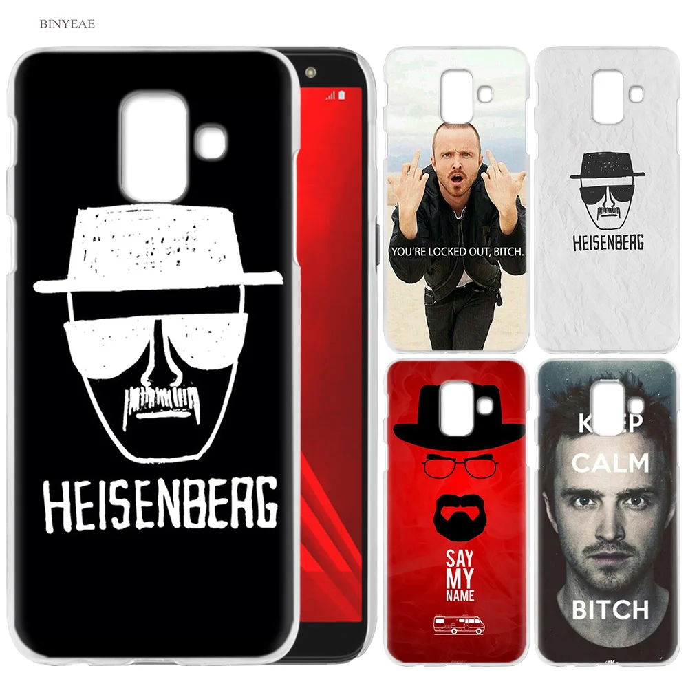 

Cell Phone Case for Samsung Galaxy S9 S8 S7 Edge Plus A6 A7 A8 A9 J4 J6 Plus 2018 Note 8 9 Cover Breaking Bad Chemistry Walter w