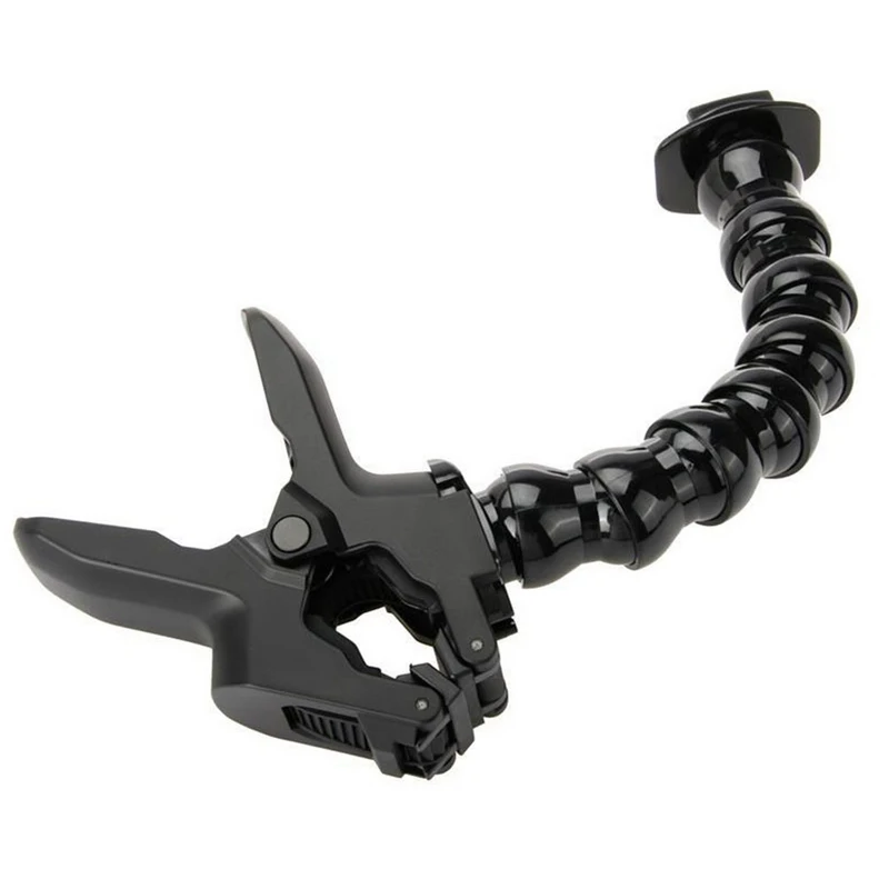 Челюстей Flex Clamp Mount и регулируемая шея для GoPro аксессуары или Камера Hero1/2/3/3+/4 sj4000/5000/6000