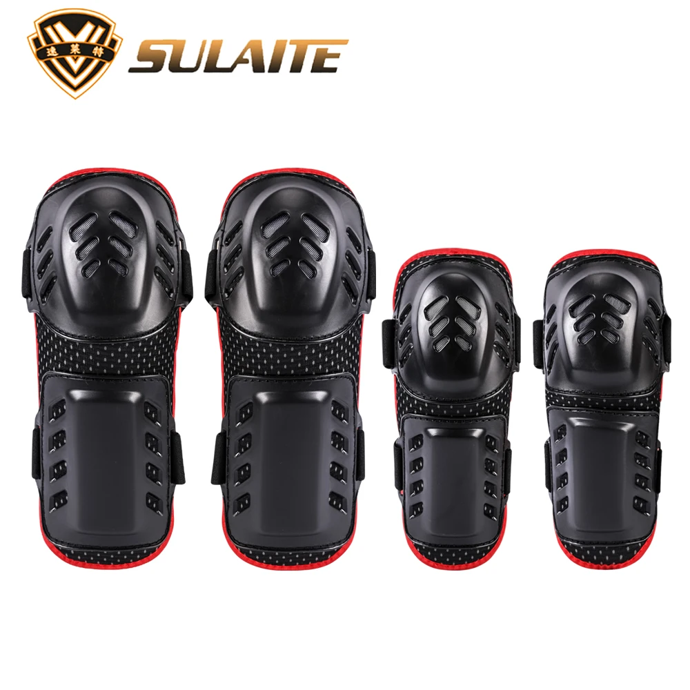 

SULAITE Motorcycle Racing ATV MTB Knee Pads Protector Guards Protective Gear Motocross Elbow And Knee Pads
