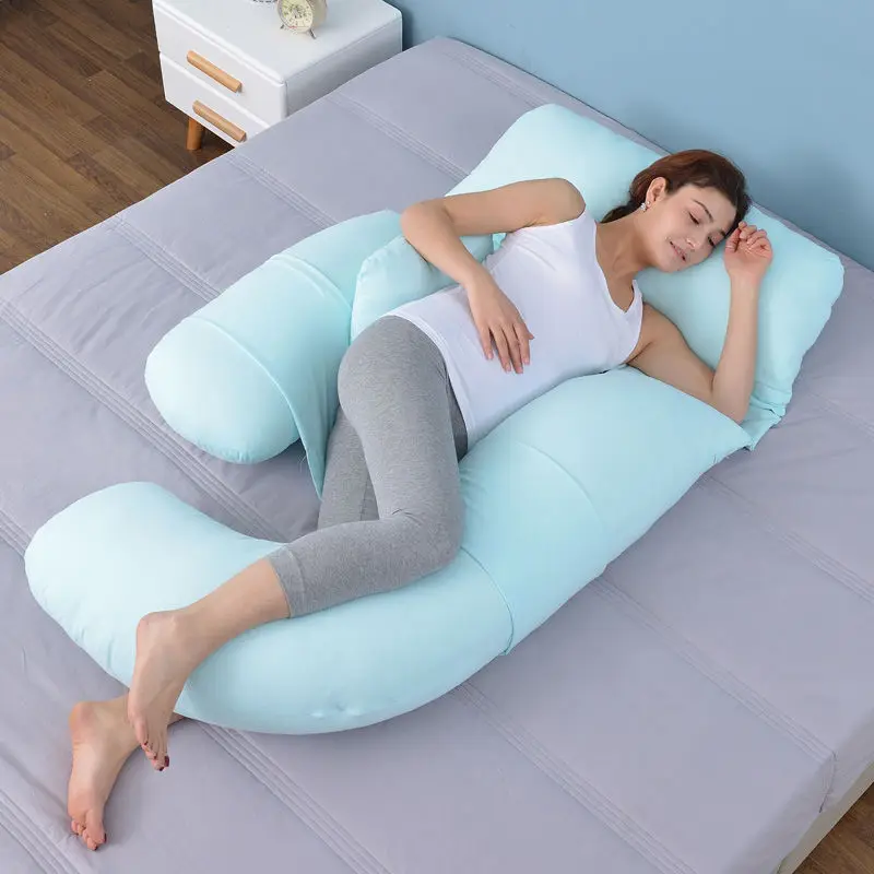 Удобные для беременных подушка для сбоку слиперы удобные 7 цветов тело подушка Для женщин для беременных Регулируемый Беременность подушка - Цвет: chunlan