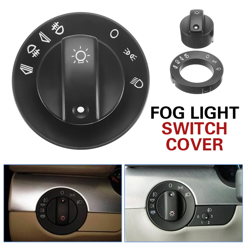 

Headlight Fog Light Lamp Control Switch Repair Kit Cover For Audi A4 S4 8E B6 B7 2000-2007