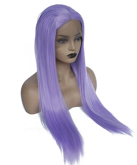 long straight light purple wig-11