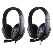 Профессиональный Игровые наушники с голосовым помощником Управление комфортное ношение проводной качество звука Hi-Fi наушники для PS4 ПК# ET1