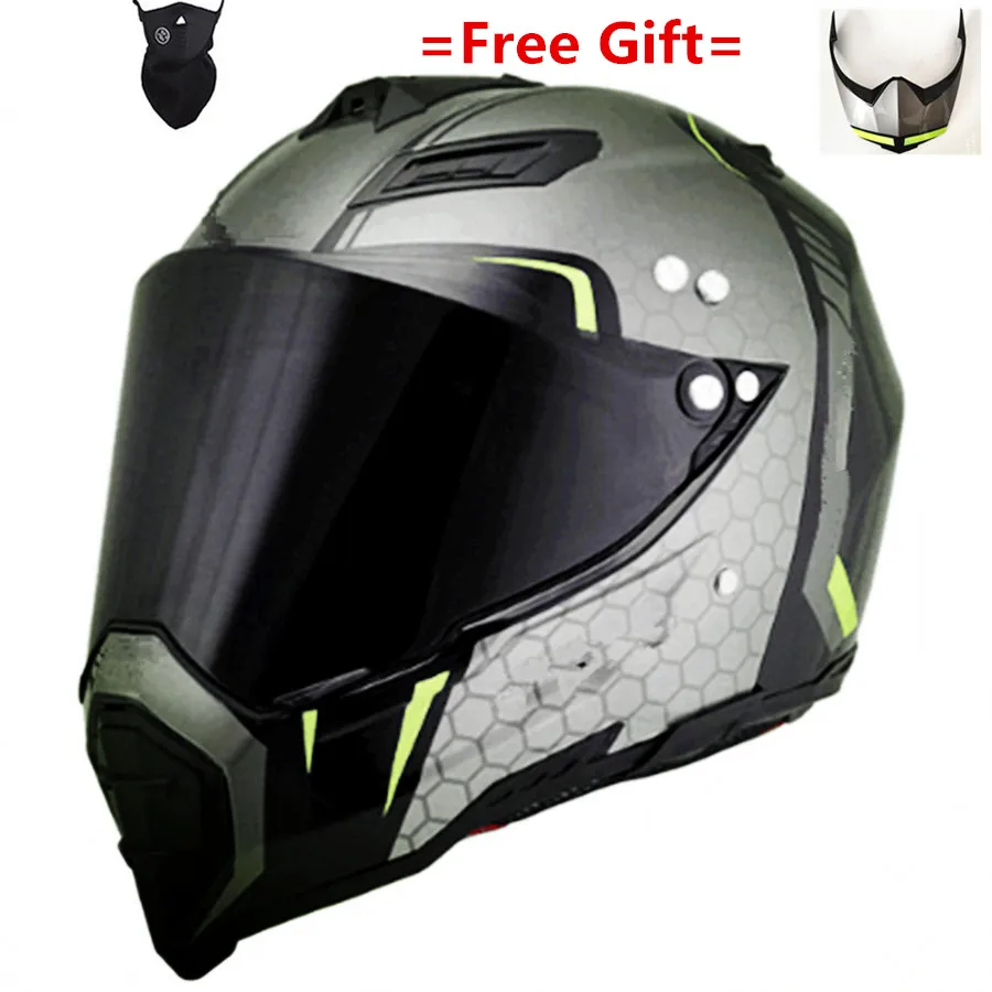 Высокое качество, полнолицевой мотоциклетный шлем, мотоциклетный шлем для мотокросса ATV, мотоциклетный шлем для мотокросса, мотоциклетный шлем в горошек