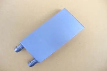 

1pcs Water head aluminum radiator tank long 82mm width 40