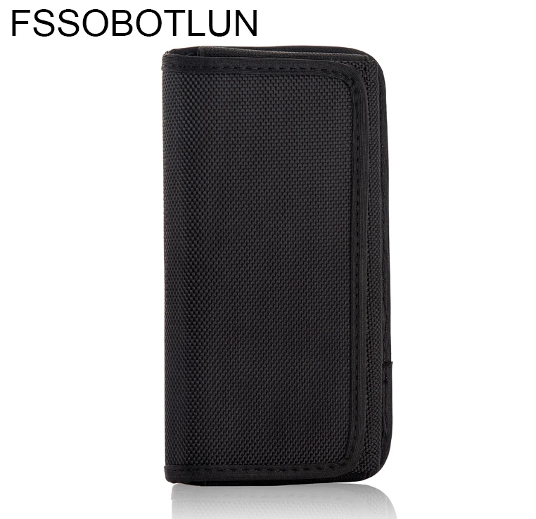 FSSOBOTLUN черный нейлоновый Горизонтальный чехол на пояс для телефона ZTE Blade A2S флип