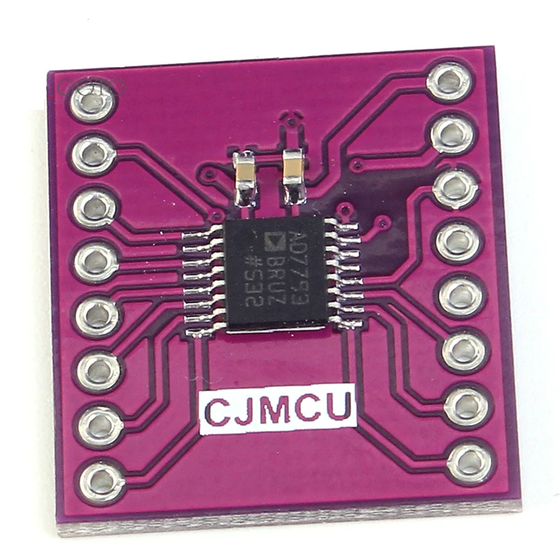 CJMCU-7793 AD7793BRU 24-битный АЦП низкой Шум модуль усилителя 24 бит AD7793 3-канальный блок питания 2,7-5,25 V