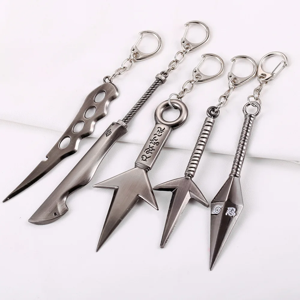 Linnor аниме Наруто брелок Shuriken Sasuke мини оружие llaveros hombre chaviro para carro brelok брелок|key