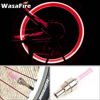 

Bicycle LED Light Tire Valve Cap Bicycle Flash Light Mountain Road Bike Cycling Tyre Wheel Lights LED Neon Lamp Cover Wheel
