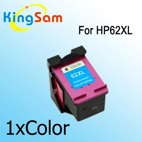 1x couleur cartouche d'encre compatible pour hp 62 62xl ENVY 5640 5642 5643 imprimante dans