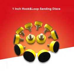 1 дюйм (25 мм) запасной шлифовальный коврик M8 или M6 резьба для 1 "крюк и петля шлифовальные диски для аксессуаров
