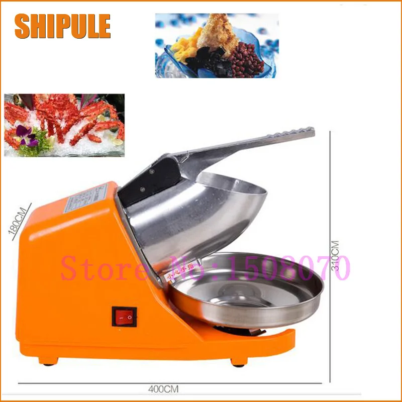 Hot SHIPULE Innovative Products 2018 Commercial Ice Shaver High Efficiency Snow Cone Maker Ice Crusher Machine