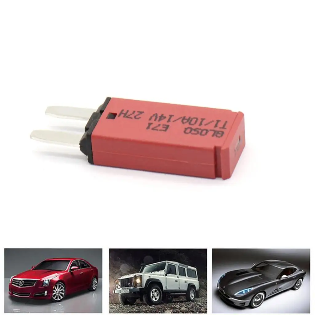 10A 14V DC Car Vehicle Mini Blade Fuse Reset Circuit Breaker Protector F440