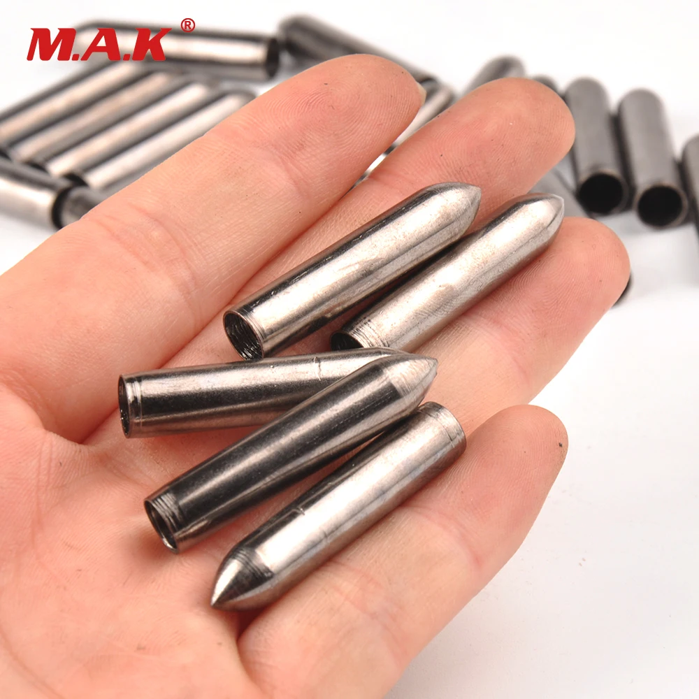 

10/20/50/100 pcs Arrowhead for OD 6mm Carbon Arrows DIY Tip Point for Recurve Bow Arrows Archery Hunting