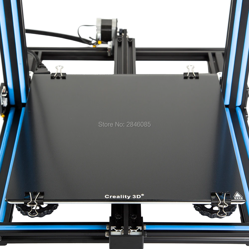 جديد Creality 3D Ultrabase 3D طابعة منصة ساخنة السرير بناء سطح طبق من الزجاج 310x310x3 مللي متر ل MK2 MK3 الساخن السرير