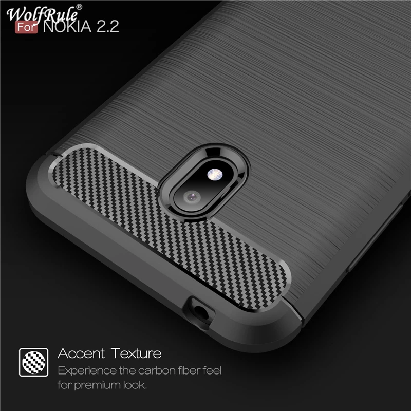 Case For Nokia 7.2 6.2 Case Shockproof Carbon Fiber Cover For Nokia 2.2 7.2 6.2 2 Cover Phone Case For Nokia 2.2 7.2 6.2 Coque