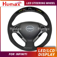 Светодиодный дисплей, руль для G37, ЖК-дисплей, руль с обновлением данных, светодиодный руль