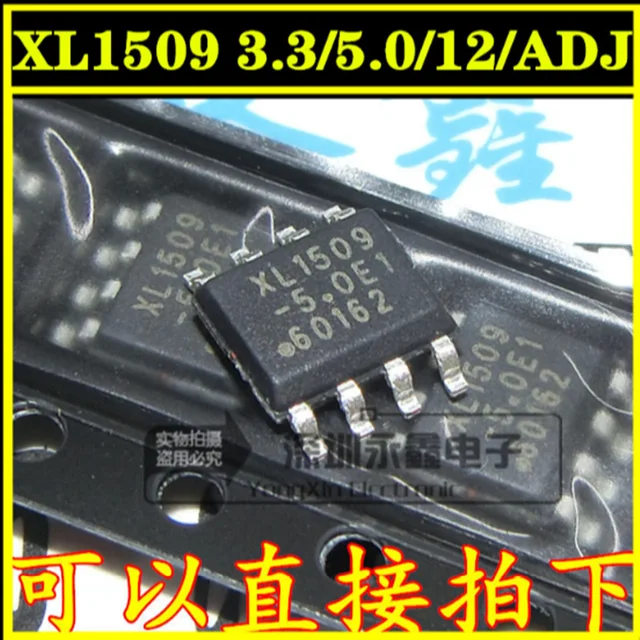 10pcs/lot New XL1509 5.0E1 XL1509 5.0 E1 3.3/ADJ/12 SOP 8 Buck DC to DC ...