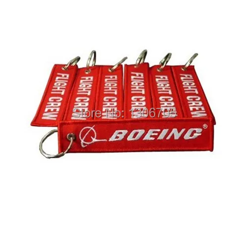 Кольцо для ключей с вышивкой Boeing Flight Crew