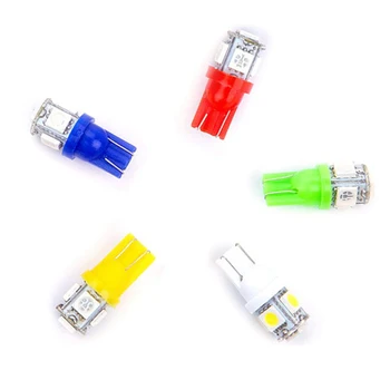 

Car Flashing 30PCS Led Car 12v Light T10 5050 Super light T10 Led Parking Bulb Auto Wedge Clearance Lamp