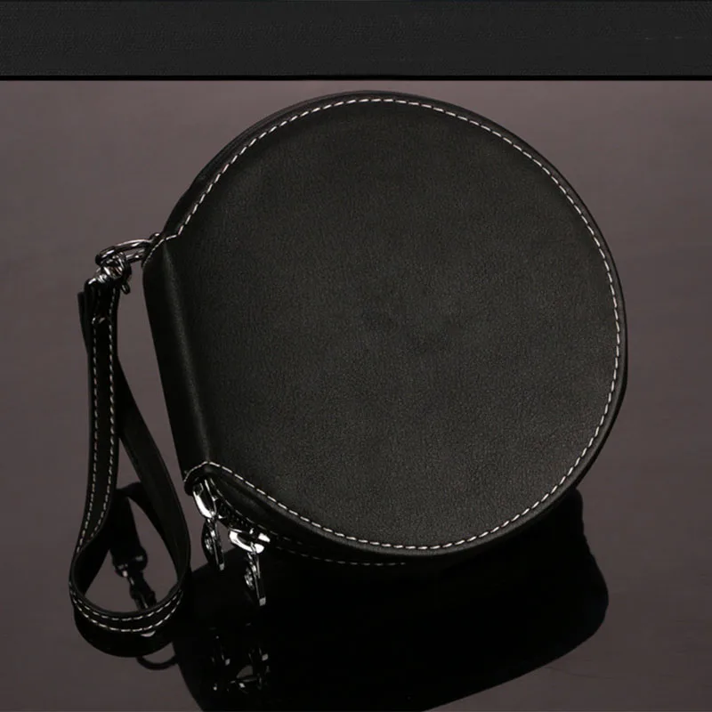 prativerdi Cheap Black Car CD Box DVD Case Automotive Supplies Storage Bag Travel organizer for Home or Car leather CD Holder
