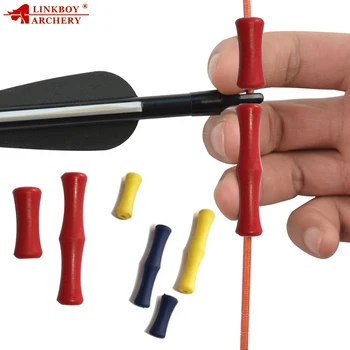 

1pcs Linkboy Archery Guard Bowstring Finger Saver Tab Flecha Silicon Release Archery Recurve Compound Bow Shooting Outdoor