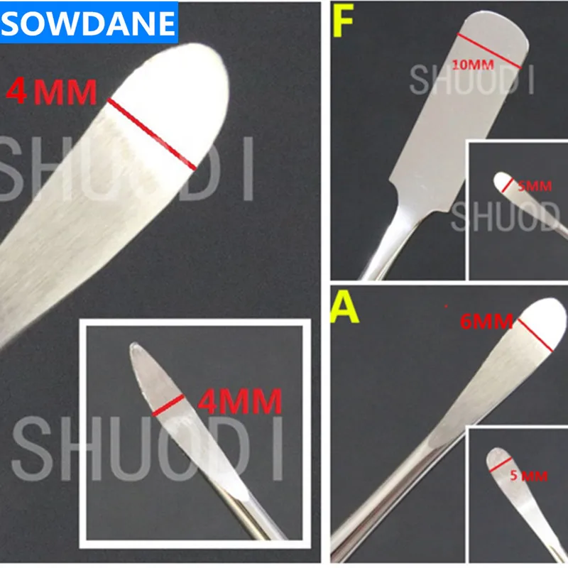 3 Pcs Set Dental Implant periosteum Periosteal Elevator for Reflecting