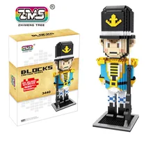 

ZMS 3440 cartoon design soldiers best sale toy block free shipping products