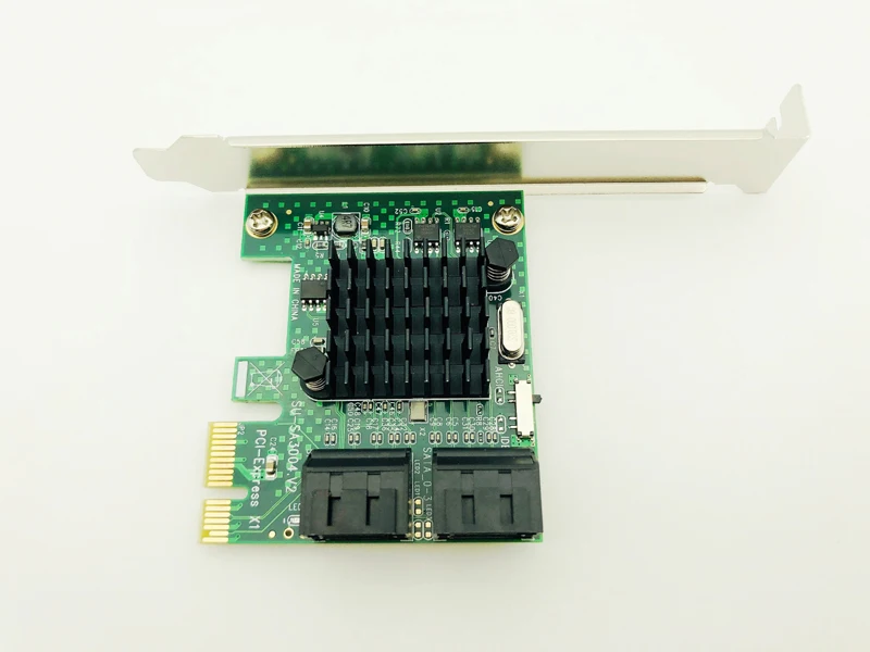 pci e adaptador + suporte de baixo perfil