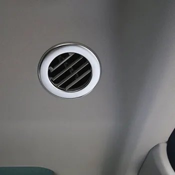 

Interior Chrome Accessories For Discovery4 Discovery 4 Indoor Roof Air Conditioning Outlet Vent Cover Trim Sticker