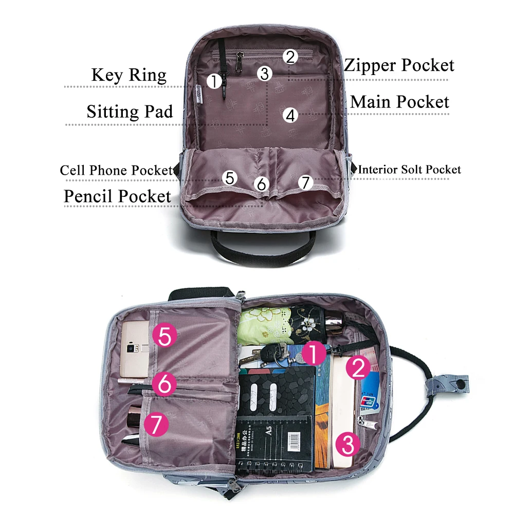 TTOU nuevas mochilas de lona para niñas adolescentes moda hojas impresión Mochila mujer Mochila escolar Casual Mochila de viaje TTOU nuevas mochilas de lona para niñas adolescentes moda hojas impresión Mochila mujer Mochila escolar Casual Mochila de viaje
