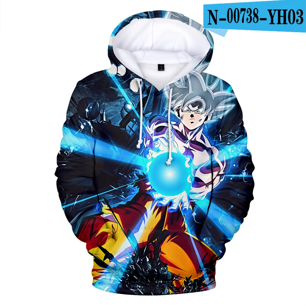 Hot Sale Dragon Ball Z 3D Hoodies Men/Women Harajuku Style Sweatshirt poleron Dragon Ball Anime Hoodie Pullover Streetwear - Цвет: 3D