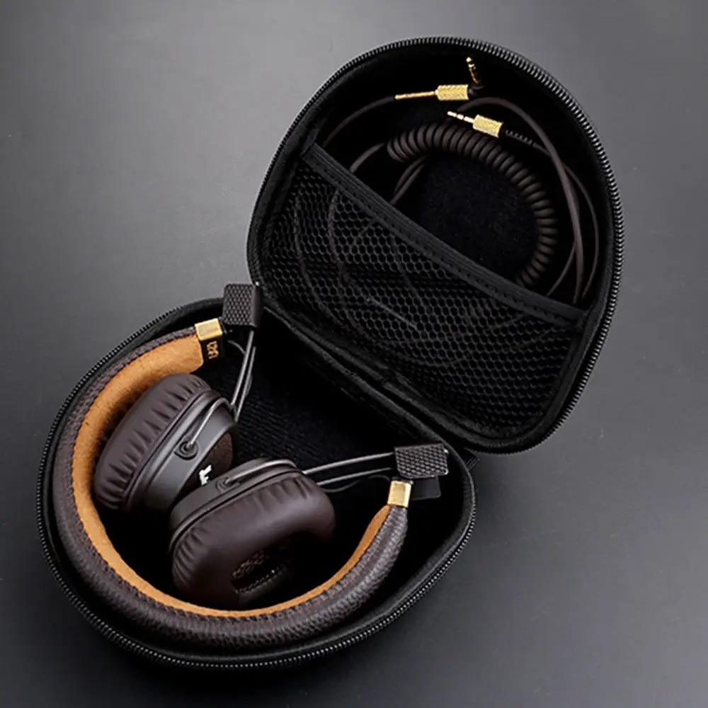 

Waterproof Portable Headphones Storage Pouch Protector Box for Marshall Major II 2 Series Headphone Bag Headset Hard Case Cover