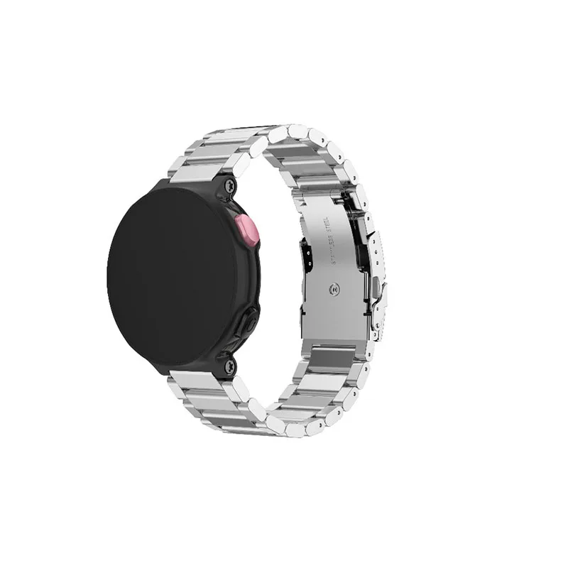 Нержавеющая сталь ремешок для наручных часов для Garmin Forerunner 220 230 235 630 620 735XT ремень классические умные часы-браслет с регулировкой инструмента