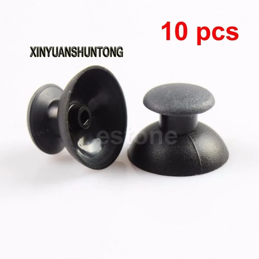 

XINYUANSHUNTONG Game Accessory 10x Analog Joystick Thumbstick Rubber Cap for Sony PS3 Controller