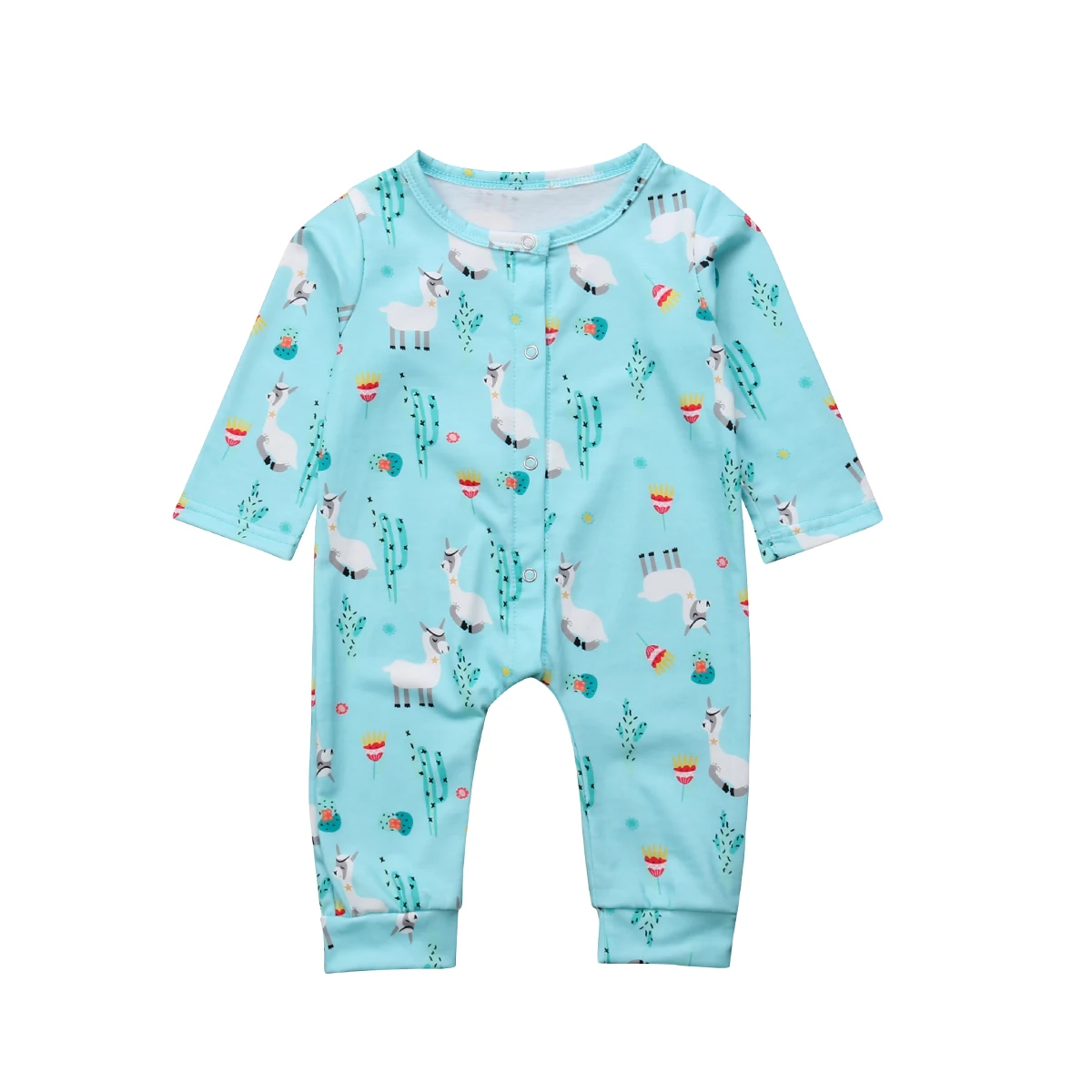 Baby Clothes Romper Jumpsuit Cotton Clothes Pajamas Sleepwear Animal