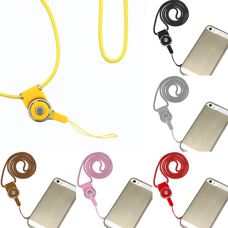 كاميرا الهاتف المحمول الخليوي الرقبة الحبل انفصال متعددة الوظائف حزام ID بطاقة مفتاح حلقة حامل DIY الهاتف المحمول الحبل حزام