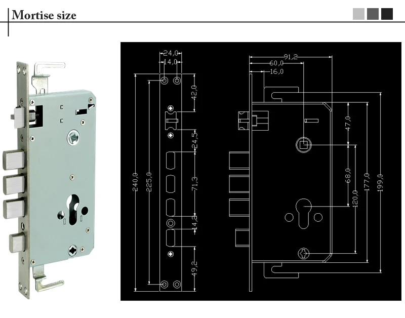 JCSMARTS JCF3325B безопасности cerradura пуэр клавиатура дверной замок со сканером отпечатков пальцев