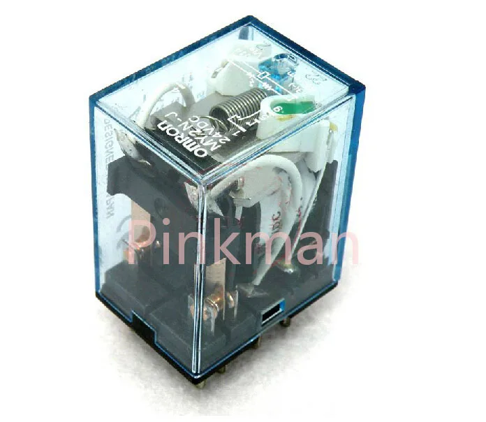 

5pcs 220V 110V 12V 24V MINI Intermediate Relay Coil Power Relay DPDT MY2N-J 5A